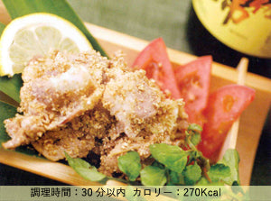豚しゃぶタップリ胡麻和え
