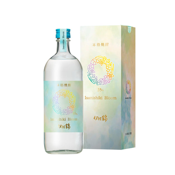 Isanishiki Bloom 35度 720mlのラベル