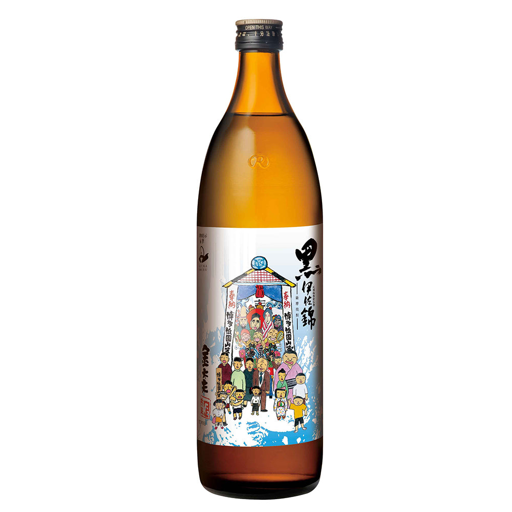 【売り切れ】黒伊佐錦 山笠ラベル25% 900ml
