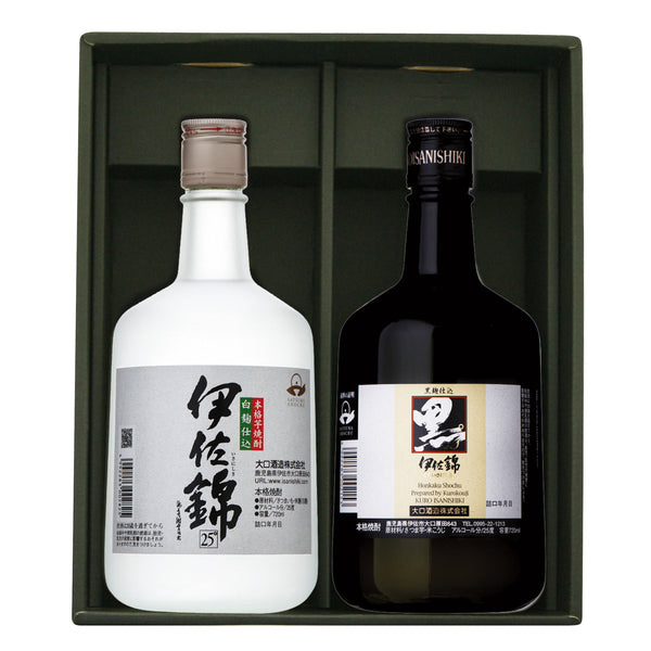 伊佐錦ギフトAセットのラベル