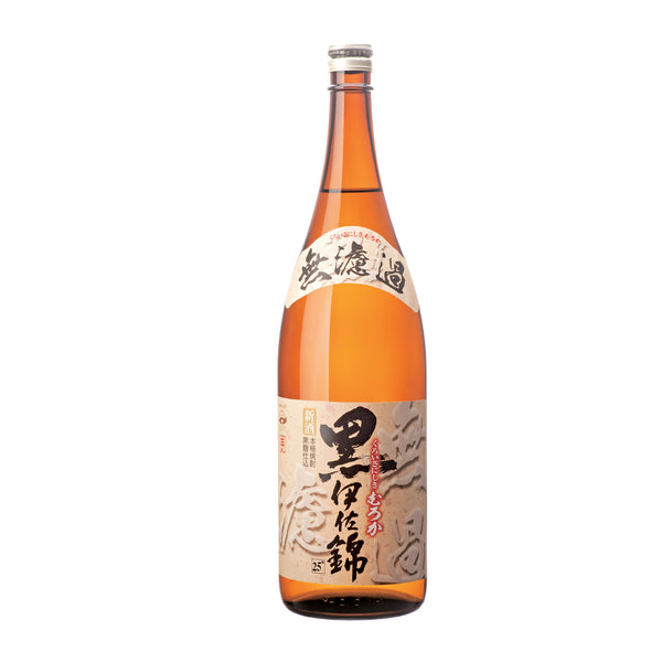 黒伊佐錦新酒無濾過のラベル